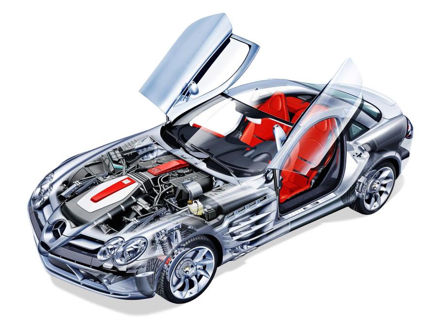  Mercedes-Benz SLR McLaren 2004 года  (фото 2 из 175)
